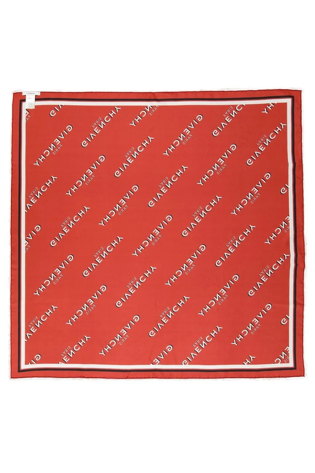 Givenchy Paris Shadow Signature Printed Scarf