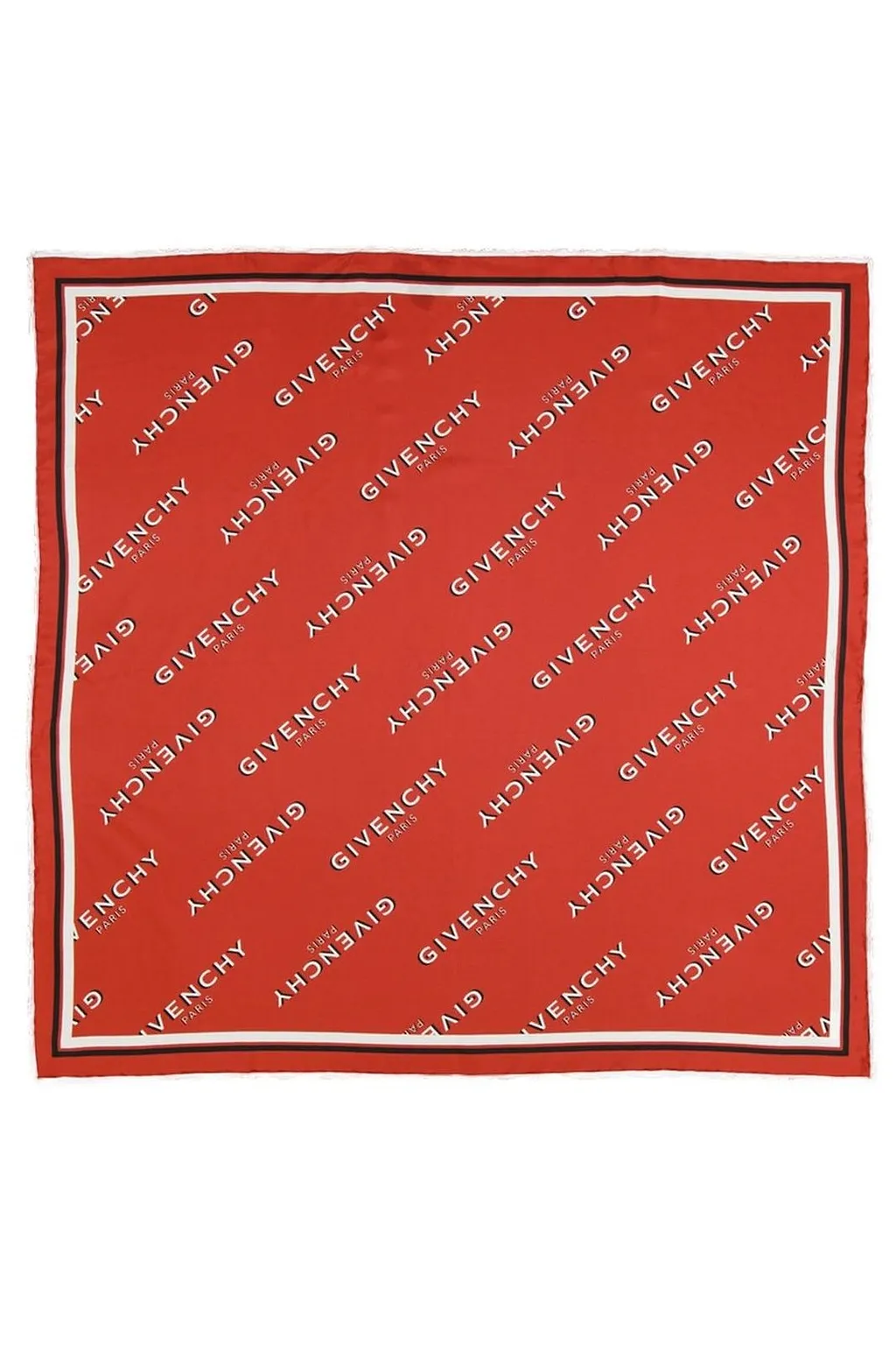 Givenchy Paris Shadow Signature Printed Scarf