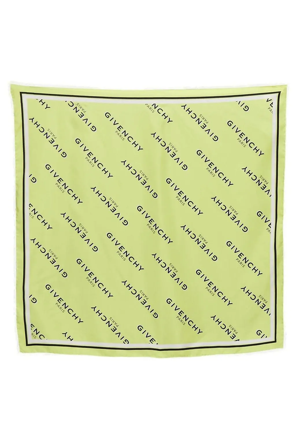 Givenchy Paris Shadow Signature Printed Square Scarf