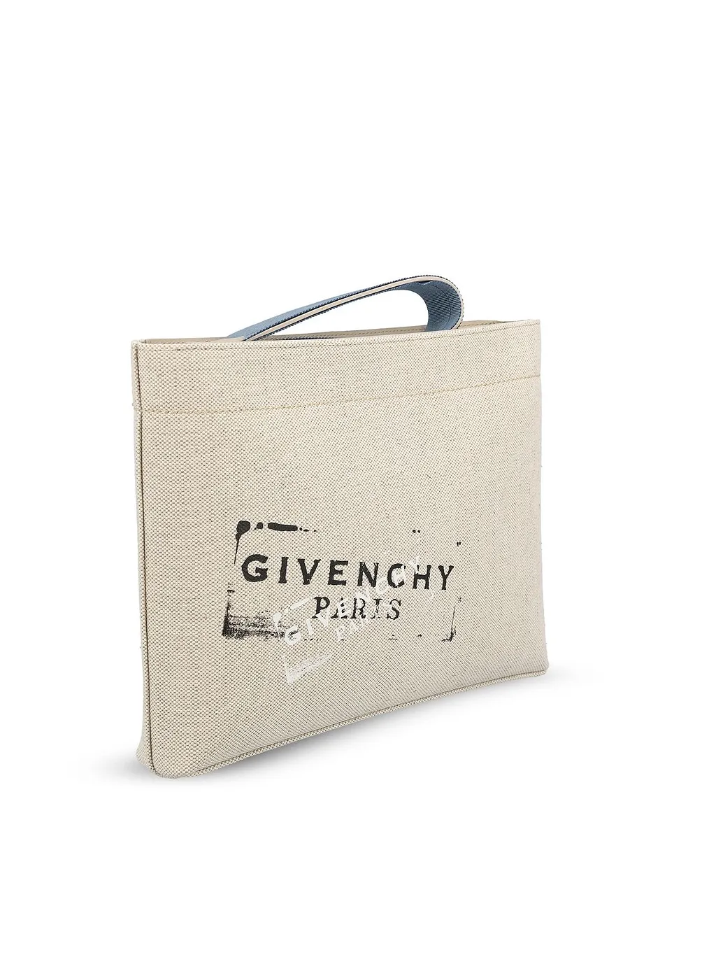 Givenchy Paris Stamped Zipped Clutch Bag