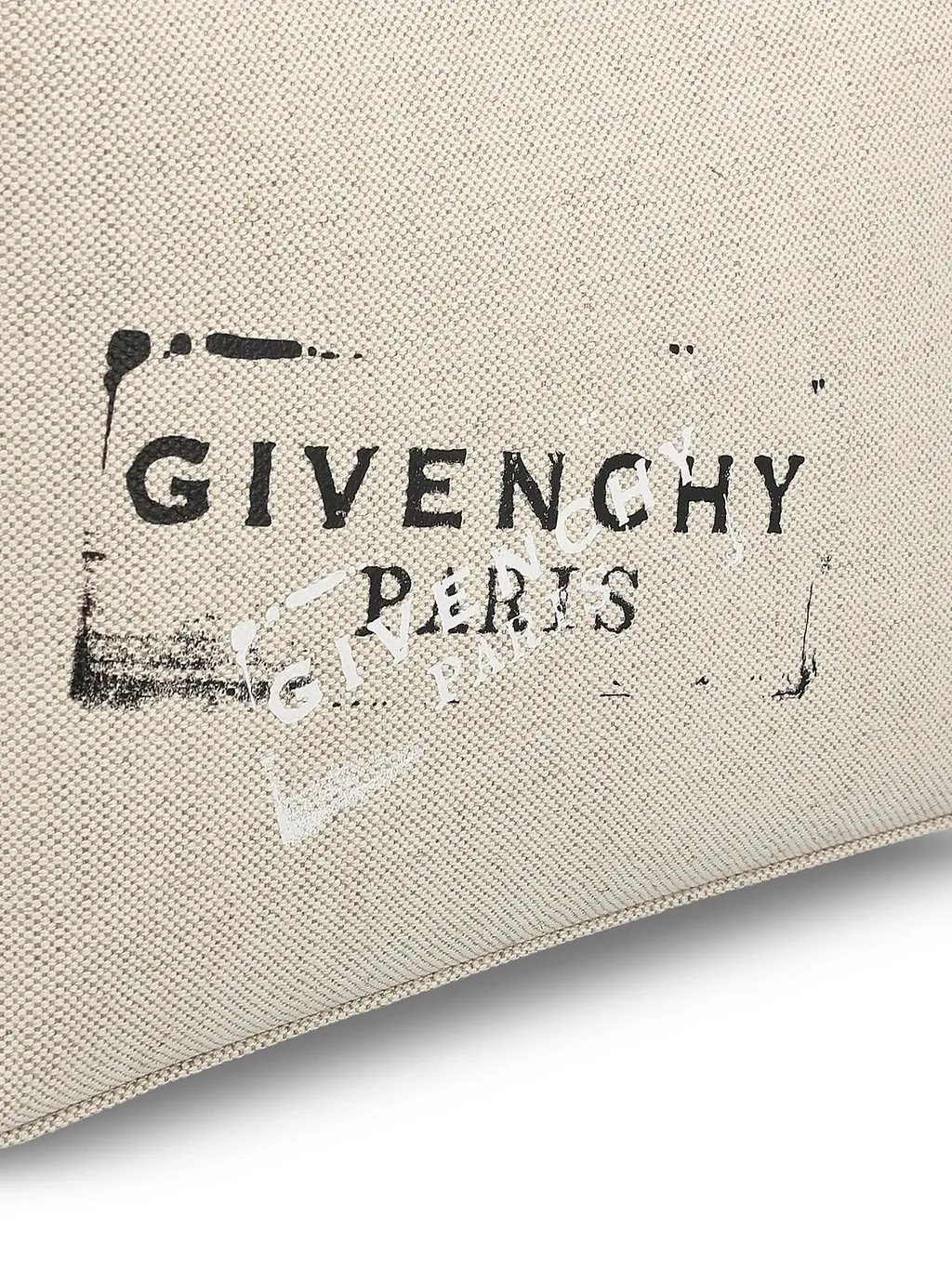 Givenchy Paris Stamped Zipped Clutch Bag