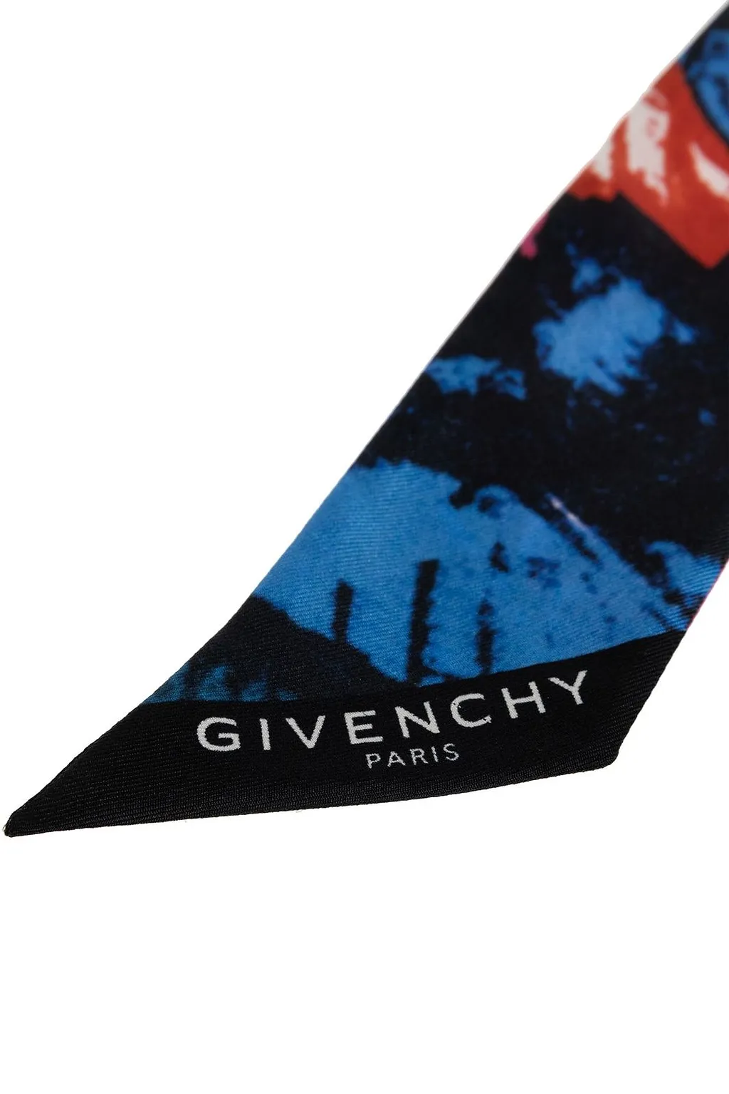 Givenchy Printed Skinny Scarf