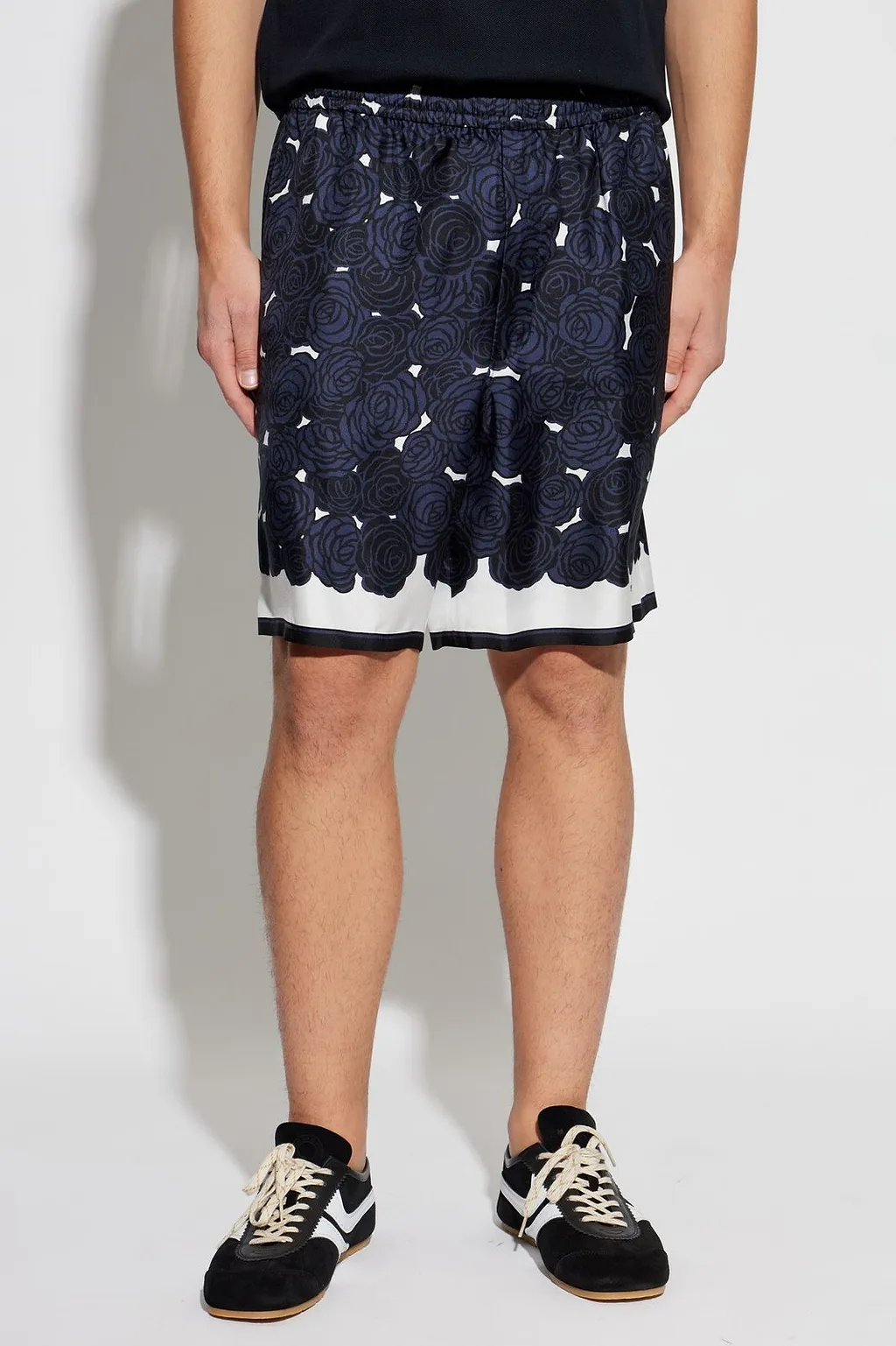 Givenchy Rose Detailed Shorts