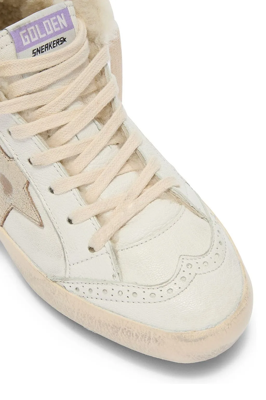 Golden Goose Deluxe Brand Shearling High-Tops
