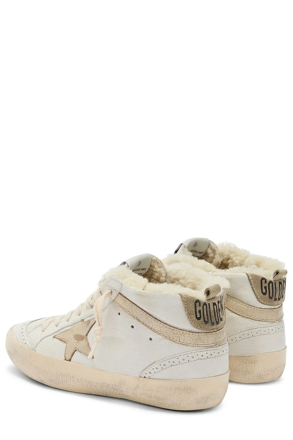 Golden Goose Deluxe Brand Shearling High-Tops