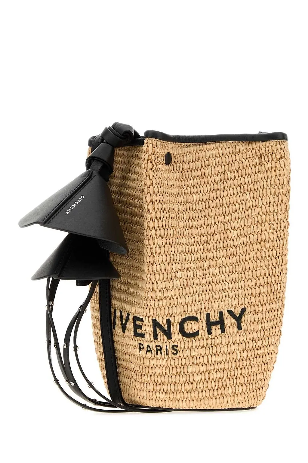 Givenchy Snap Nano Raffia Bucket Bag