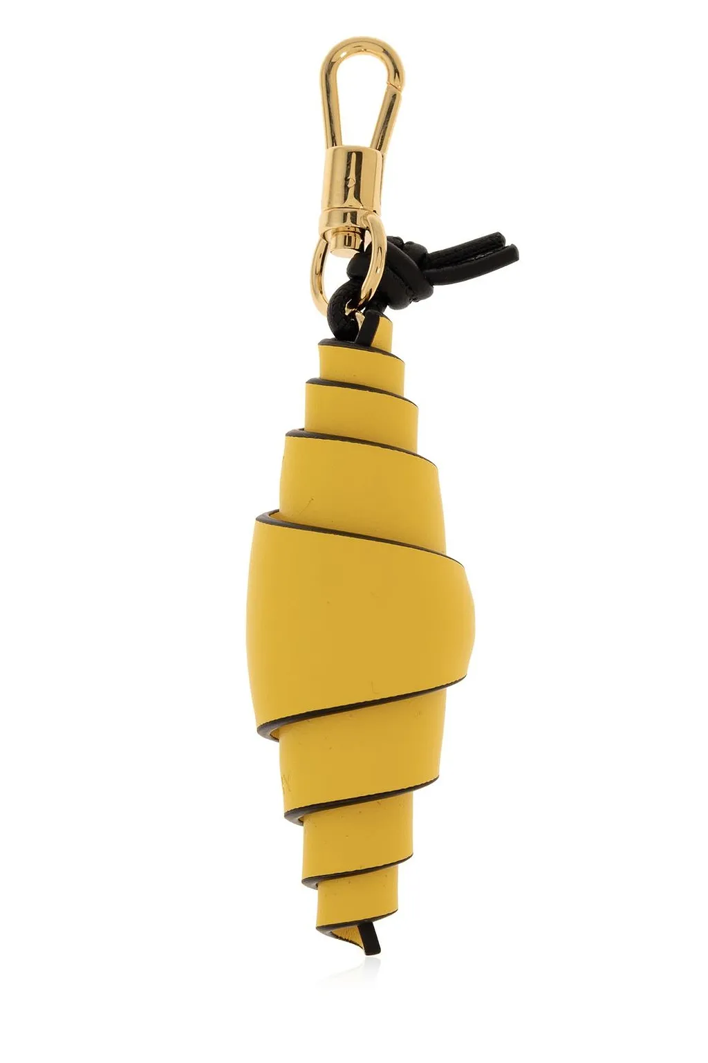 Spiral Leather Keychain