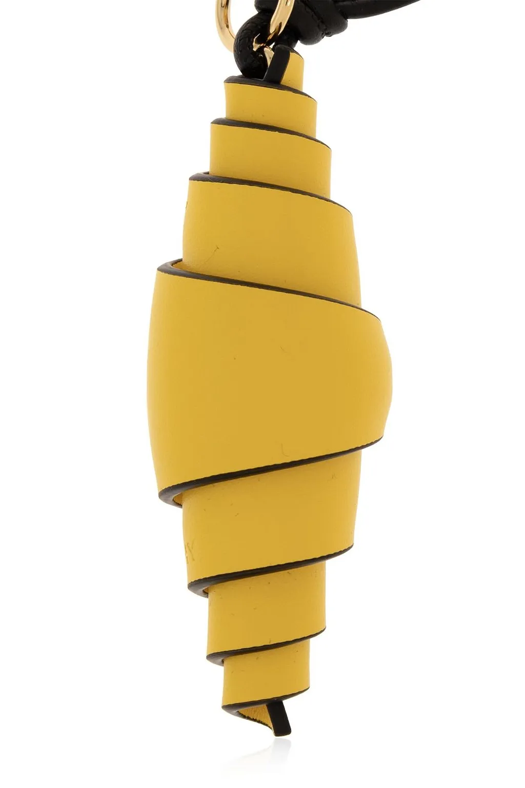 Spiral Leather Keychain