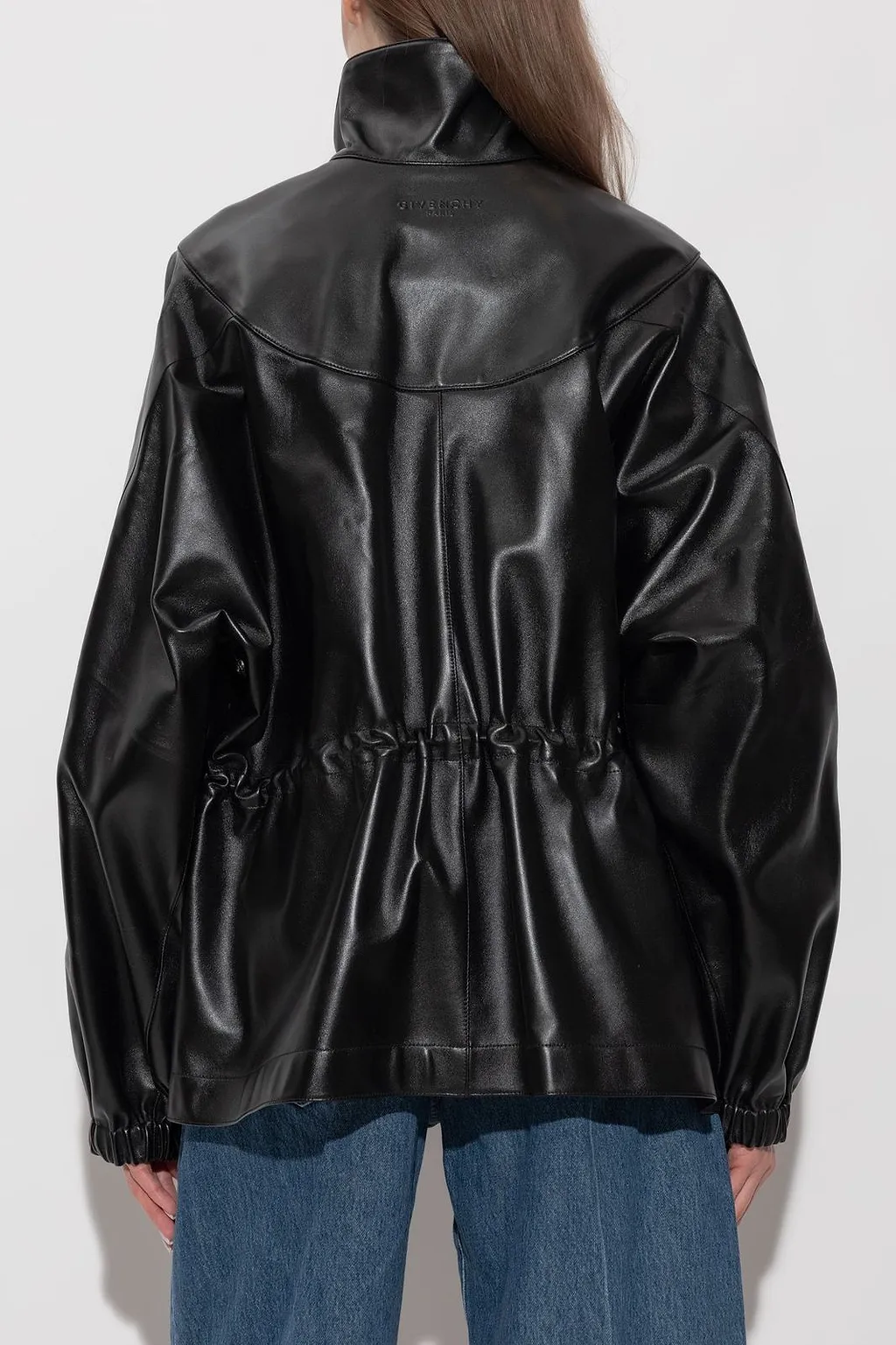 Givenchy Stand Up Collar Zip-Up Jacket