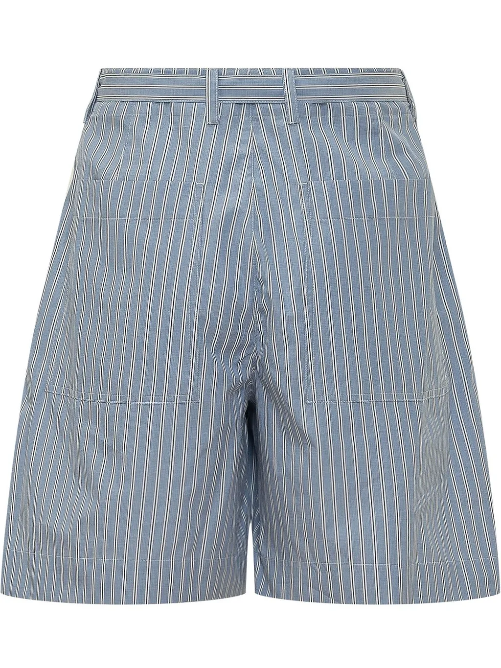 Striped Bermuda Shorts
