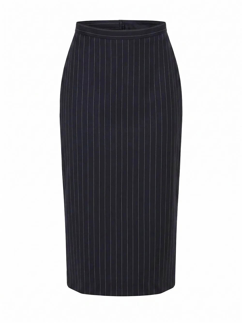 Givenchy Striped Midi Skirt