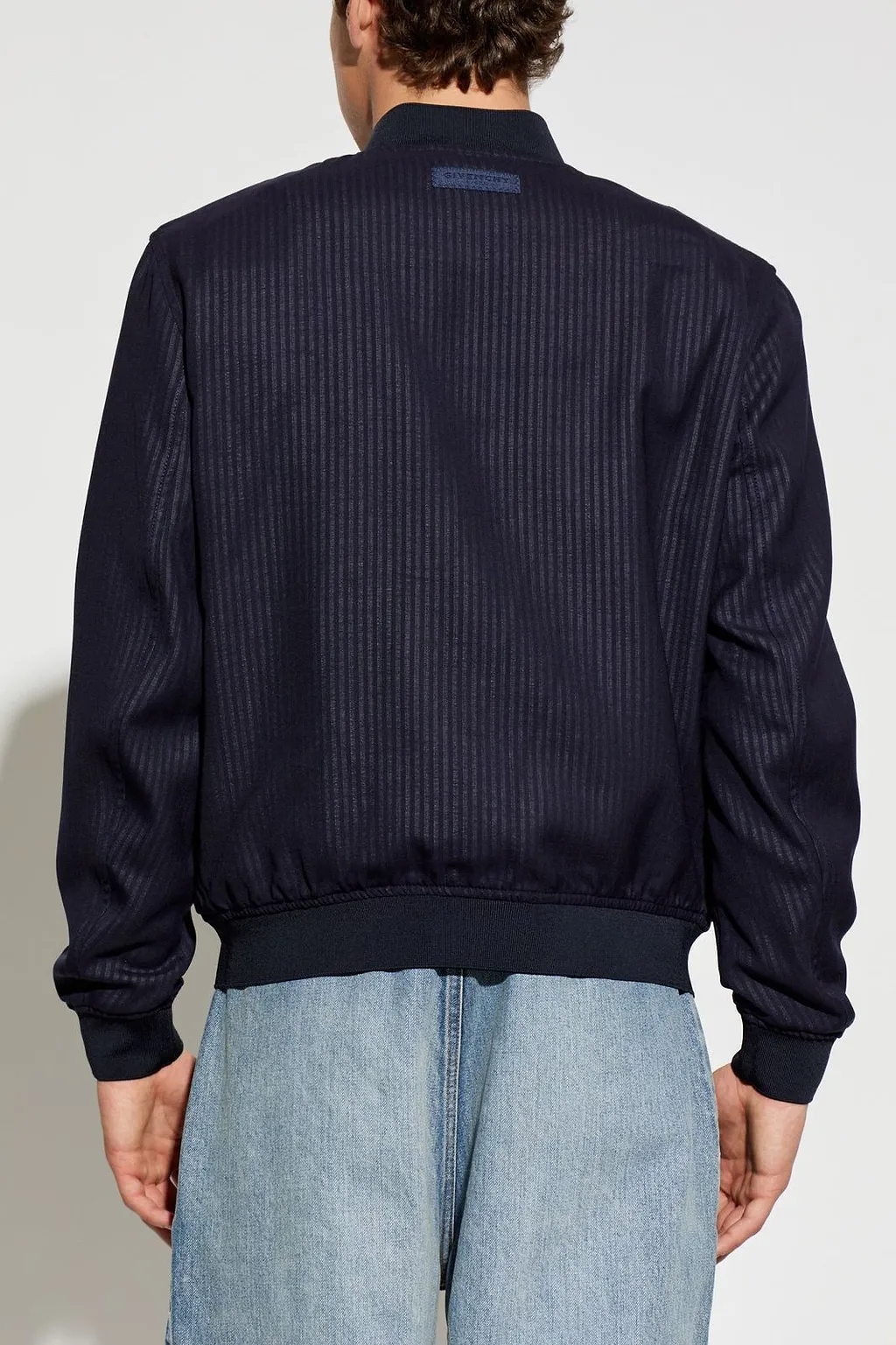 Givenchy Striped Bomber Jacket