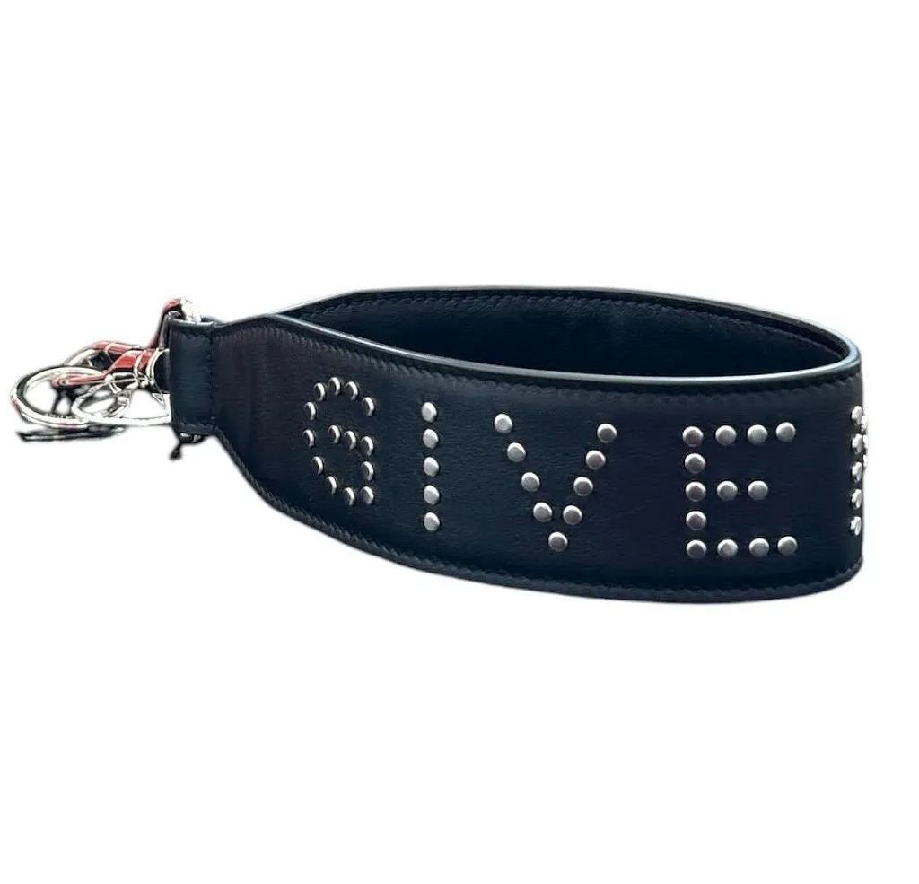 Givenchy Studded Logo Keyring