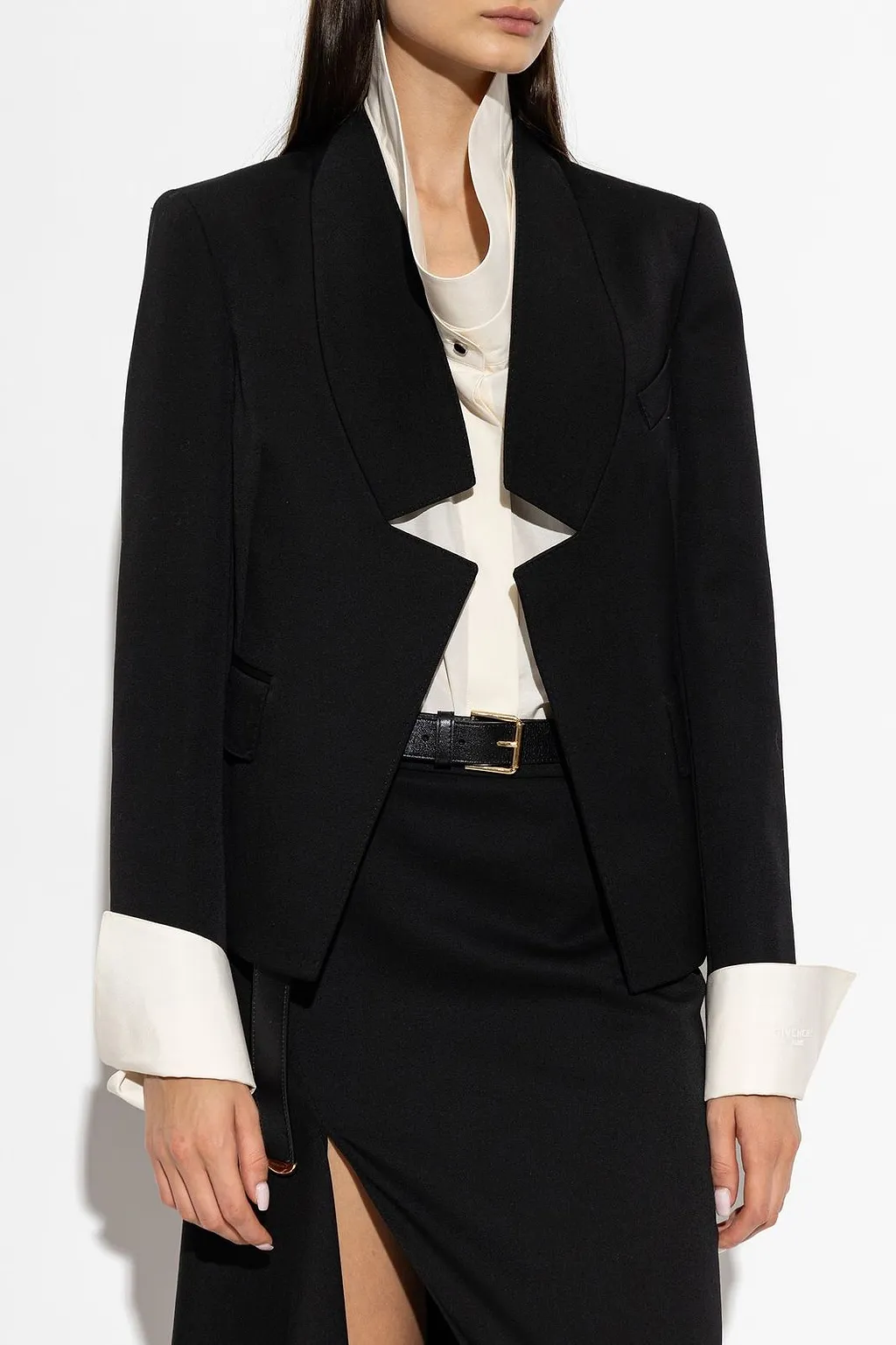 Givenchy Tailored Cropped Blazer