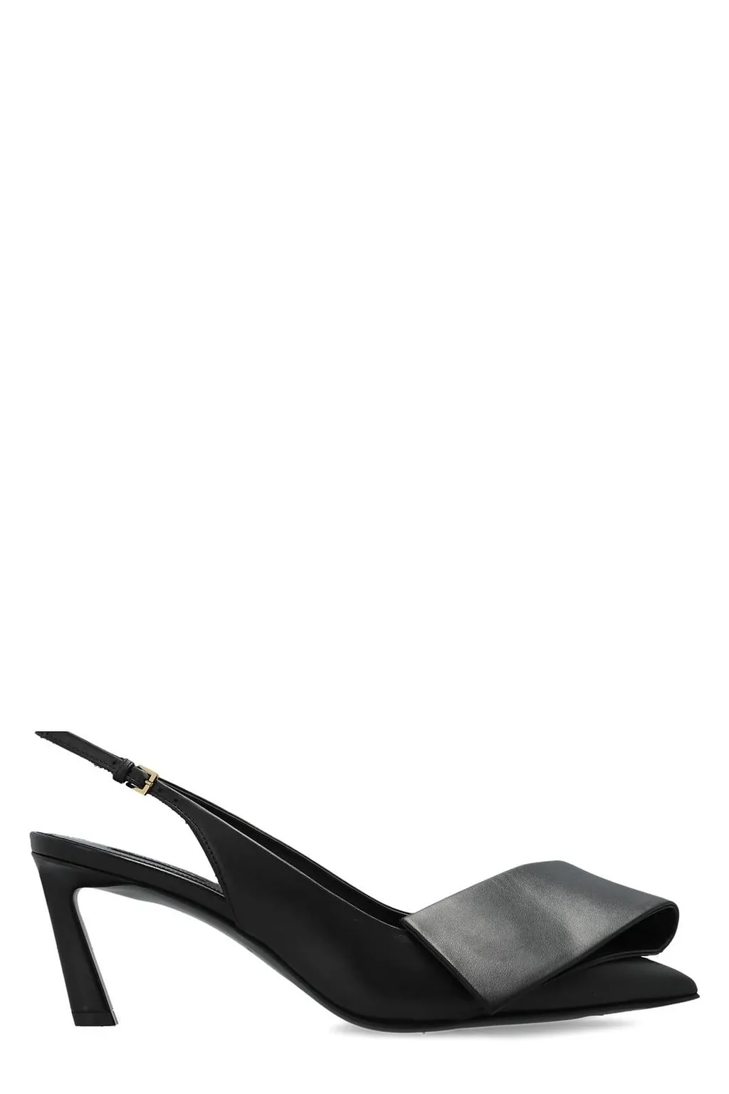 Givenchy Twisted Ribbon Slingback Heeled Pumps