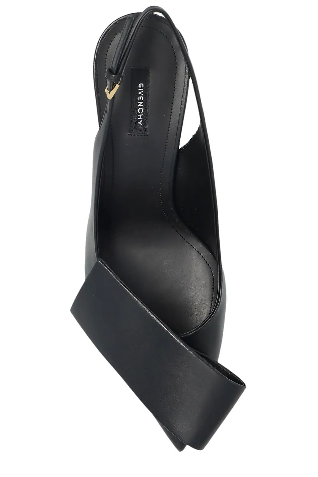 Givenchy Twisted Ribbon Slingback Heeled Pumps