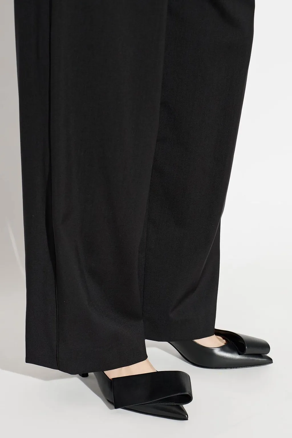 Givenchy Twisted Ribbon Slingback Heeled Pumps
