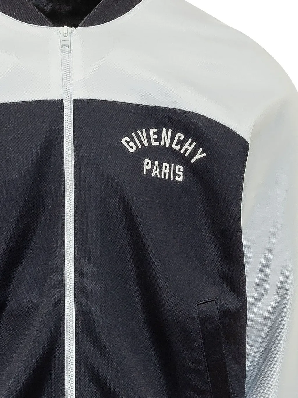 Givenchy Two-Toned Zipped Track Jacket