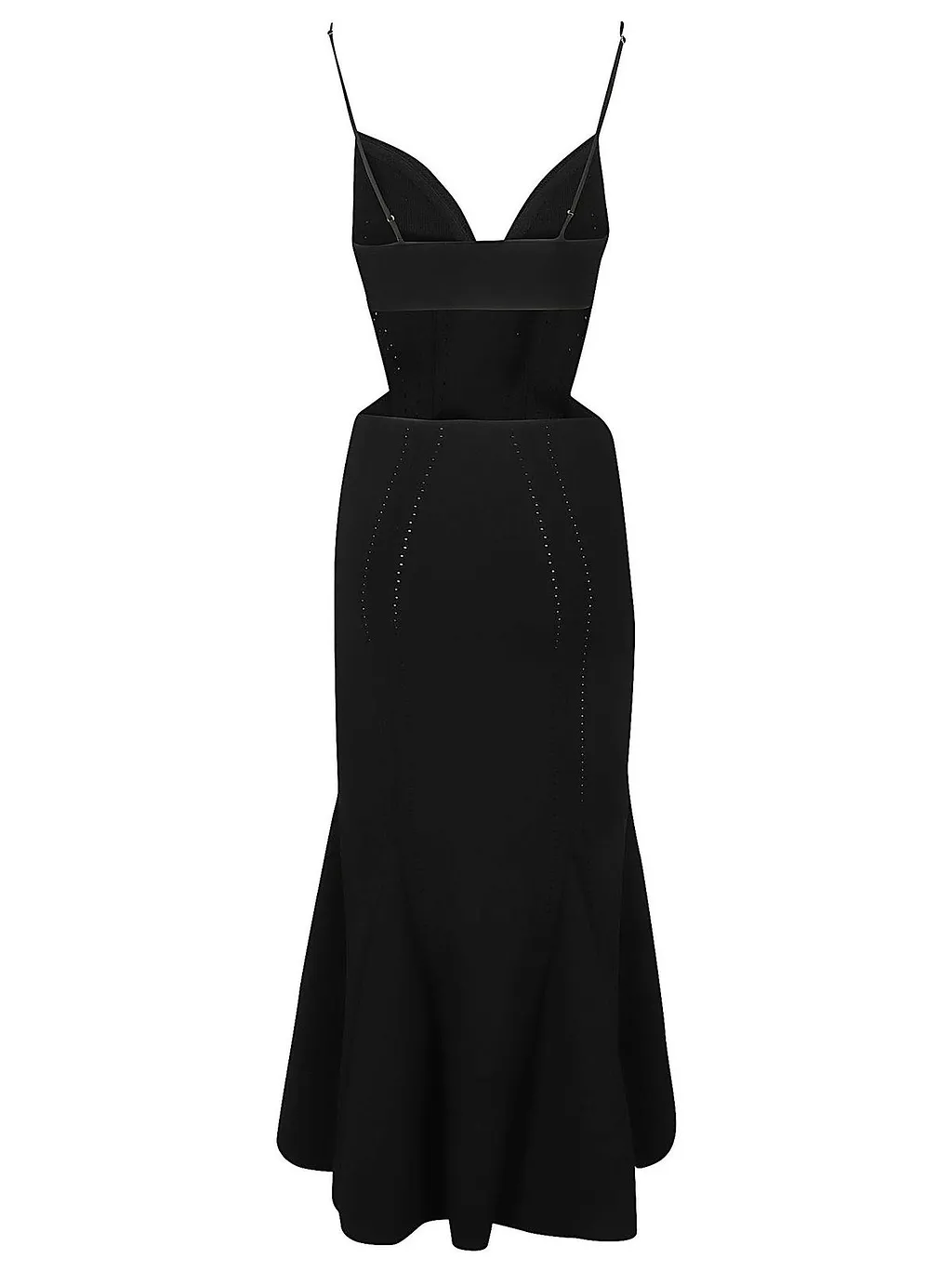 Givenchy V-Neck Long Dress