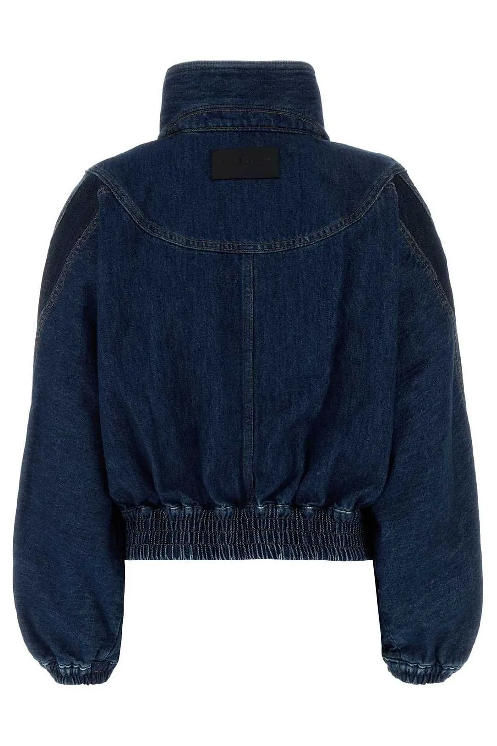 Givenchy Zip-Up Denim Bomber Jacket