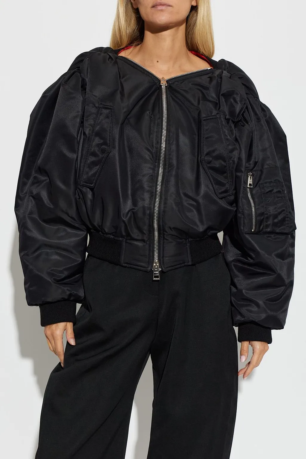 Givenchy Zip-Up Bomber Jacket