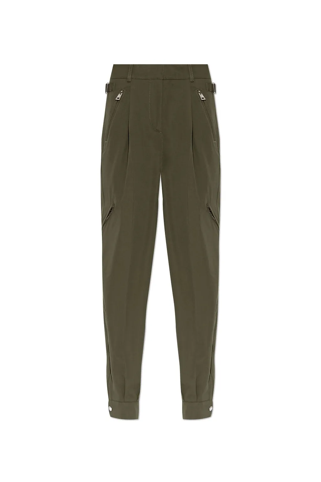 Givenchy Zip-Detailed Pleated Trousers