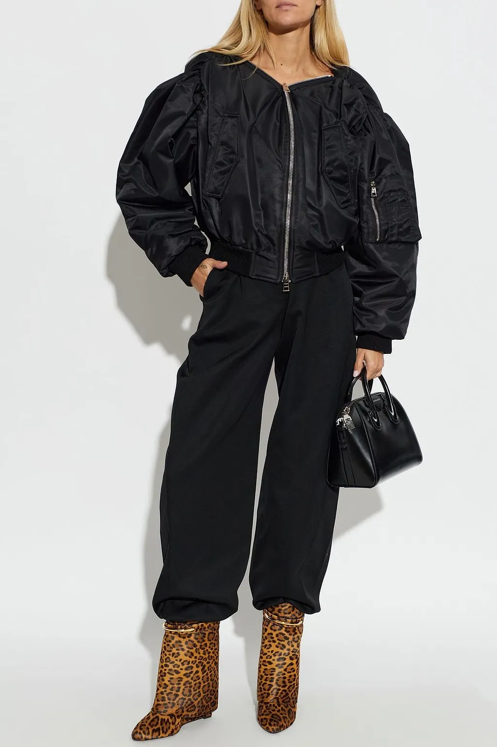 Givenchy Zip-Up Bomber Jacket