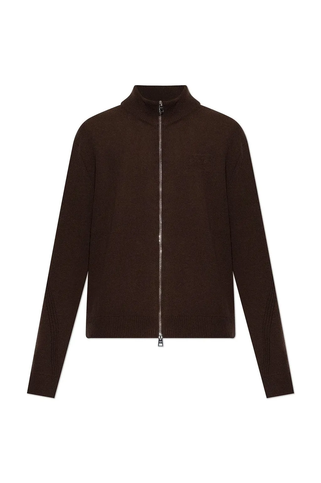 Givenchy Zip-Up Logo Cardigan
