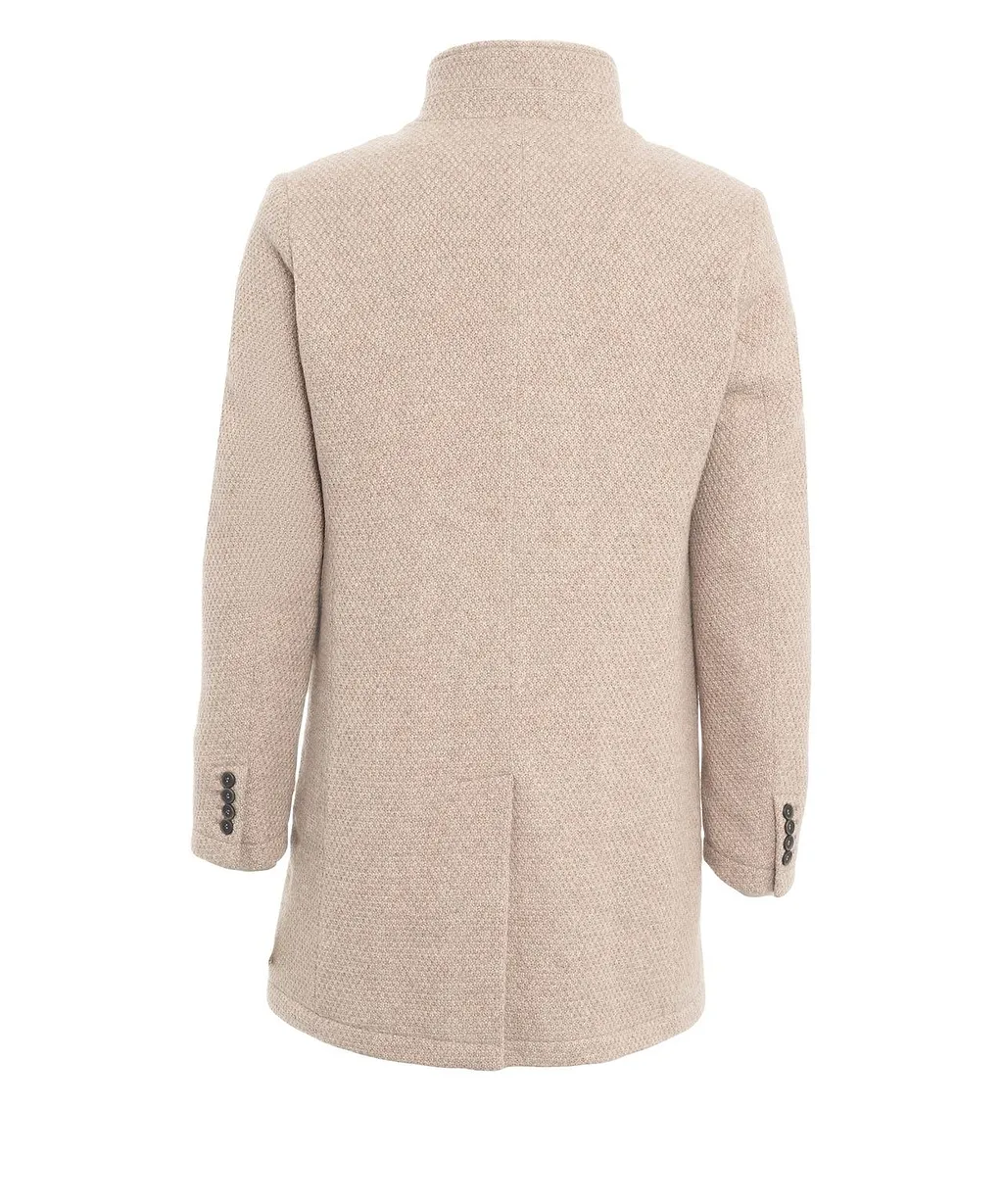 Single Breasted Long Sleeved Coat