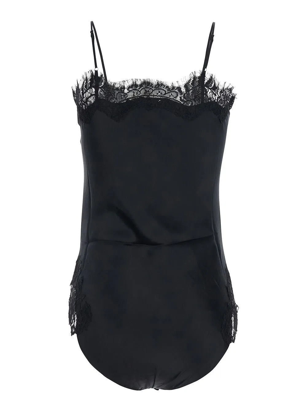 Lace Trim Bodysuit