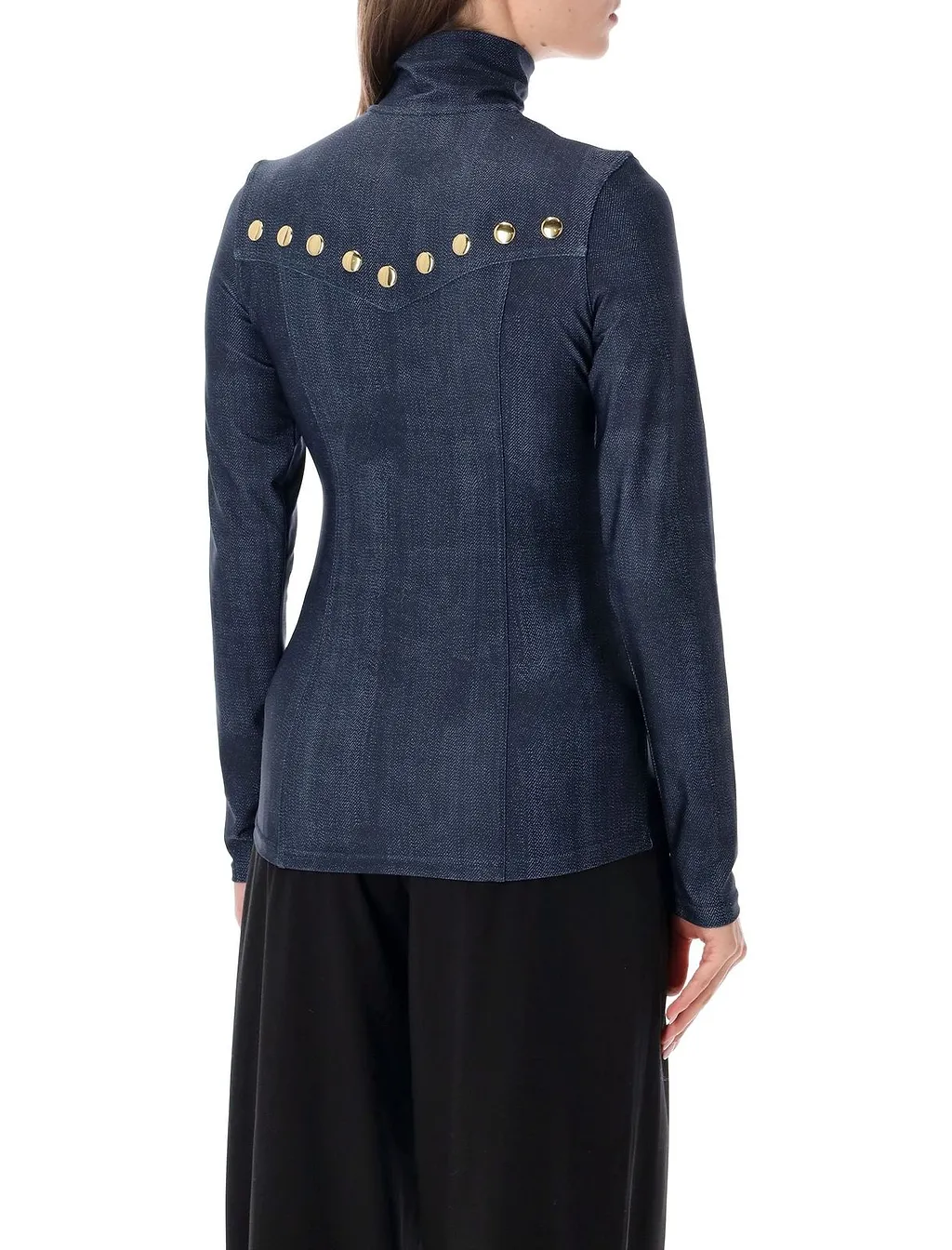 Yunnai Zip Front Top