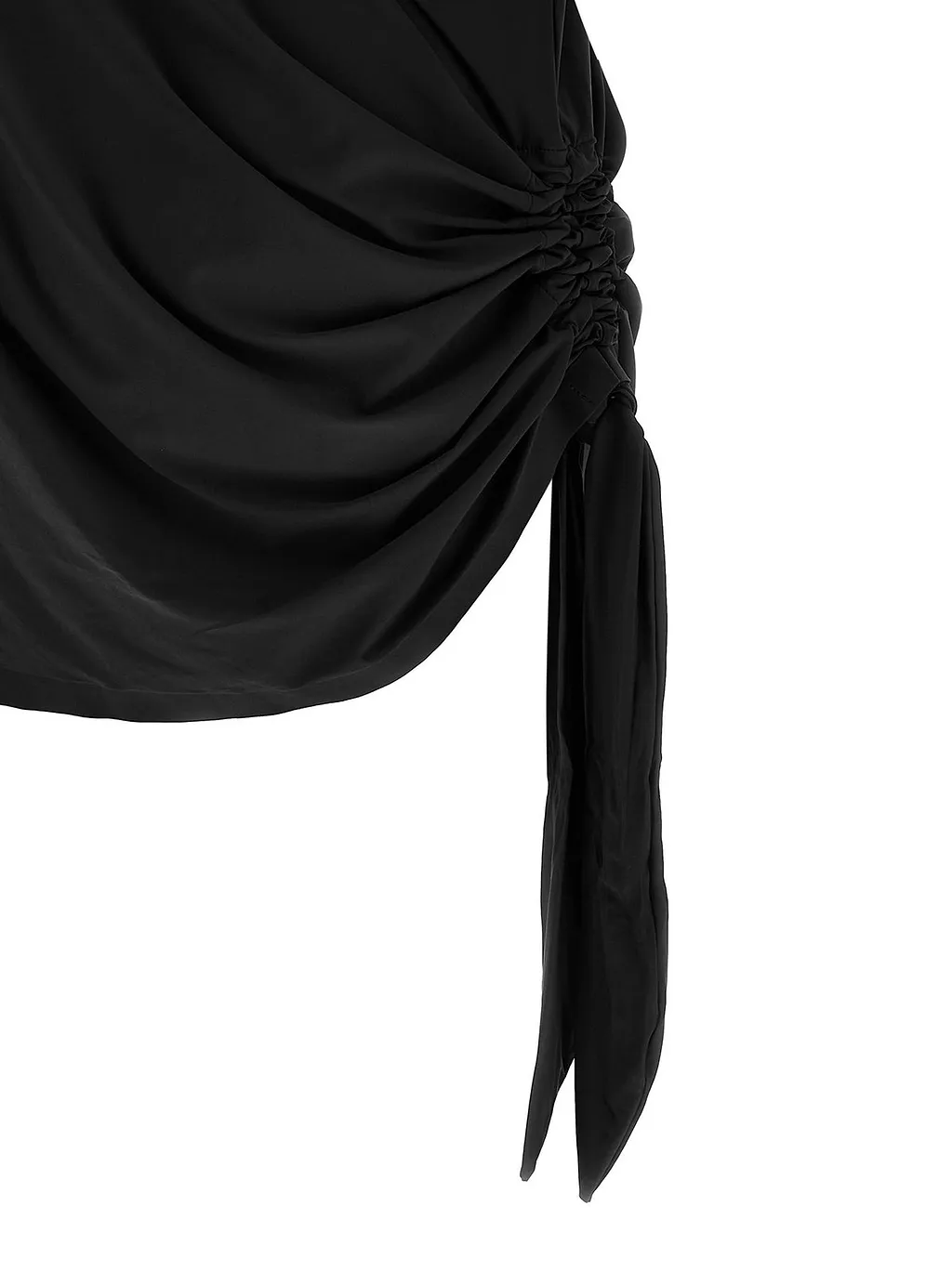 Zaira Draped Mini Beach Dress