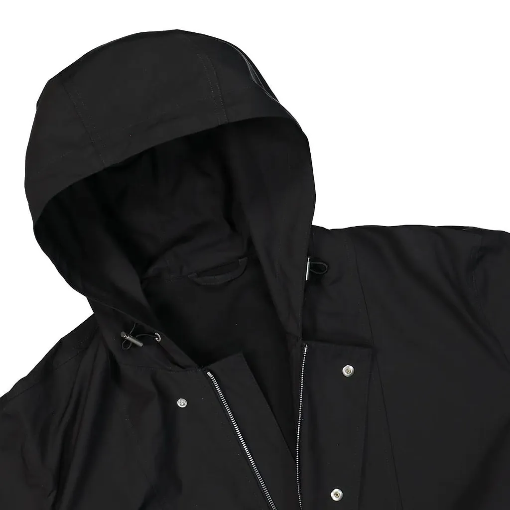 44 Label Group Single-Breasted Layered Trench Coat