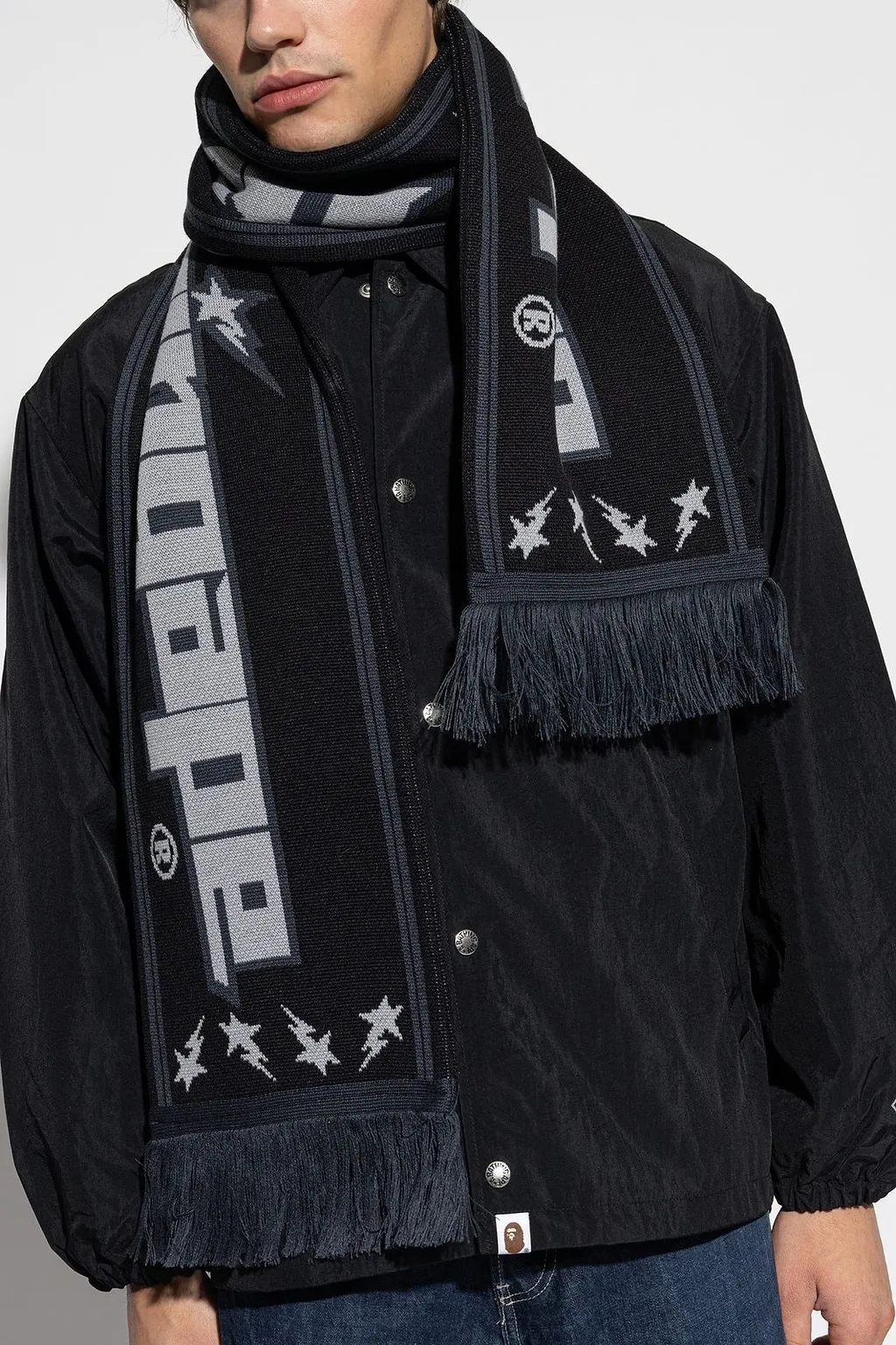 A Bathing Ape® Star Logo Scarf
