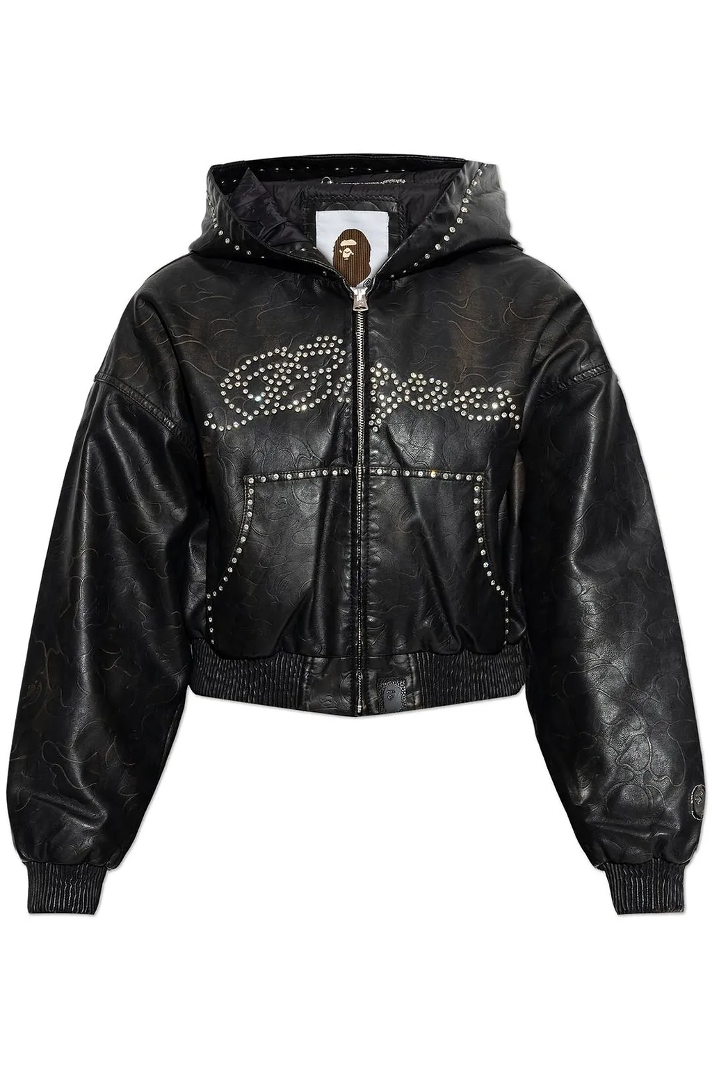 A Bathing Ape® Studded Eco Hooded Jacket