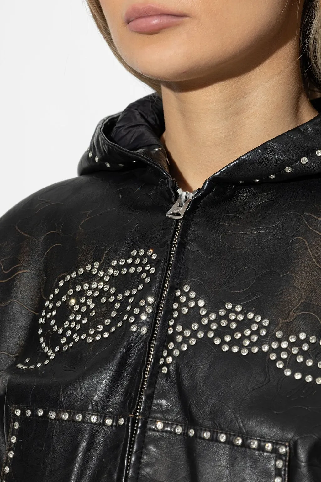 A Bathing Ape® Studded Eco Hooded Jacket