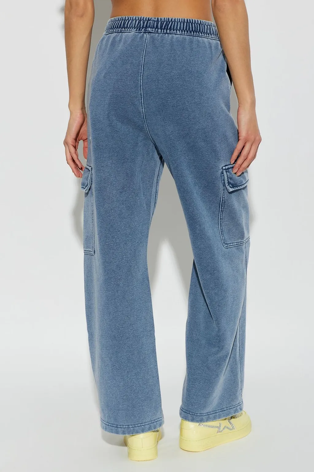 A Bathing Ape® Wide-Leg Cargo Pants