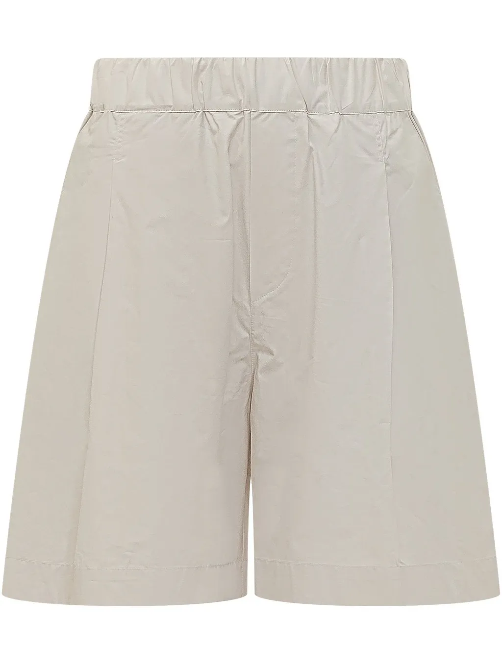 A Paper Kid Elastic-Waist Popeline Shorts