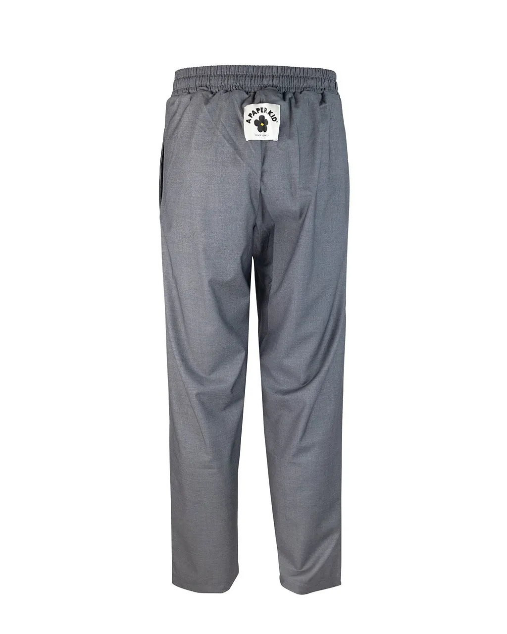 A Paper Kid Logo-Patch Drawstring Track Pants