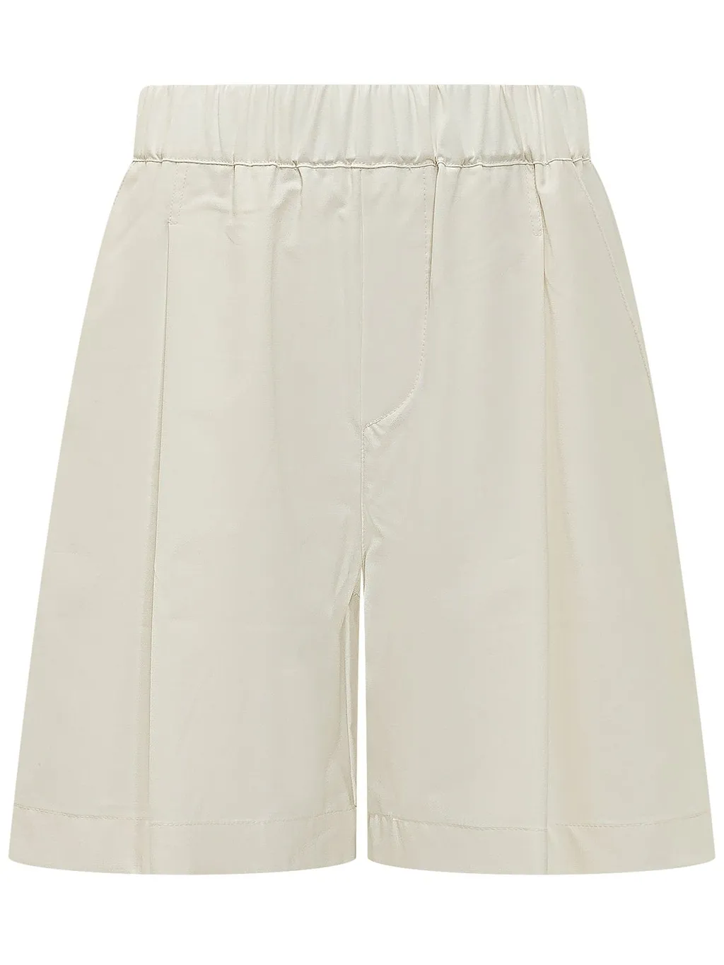 A Paper Kid Pleated Bermuda Shorts