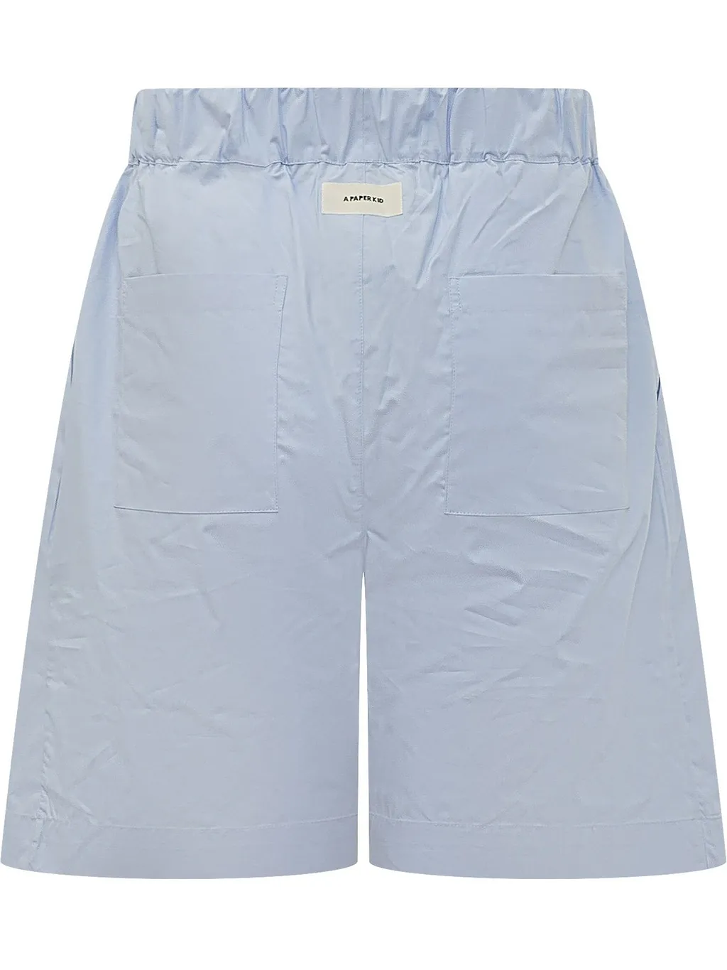 A Paper Kid Pleated Poplin Shorts