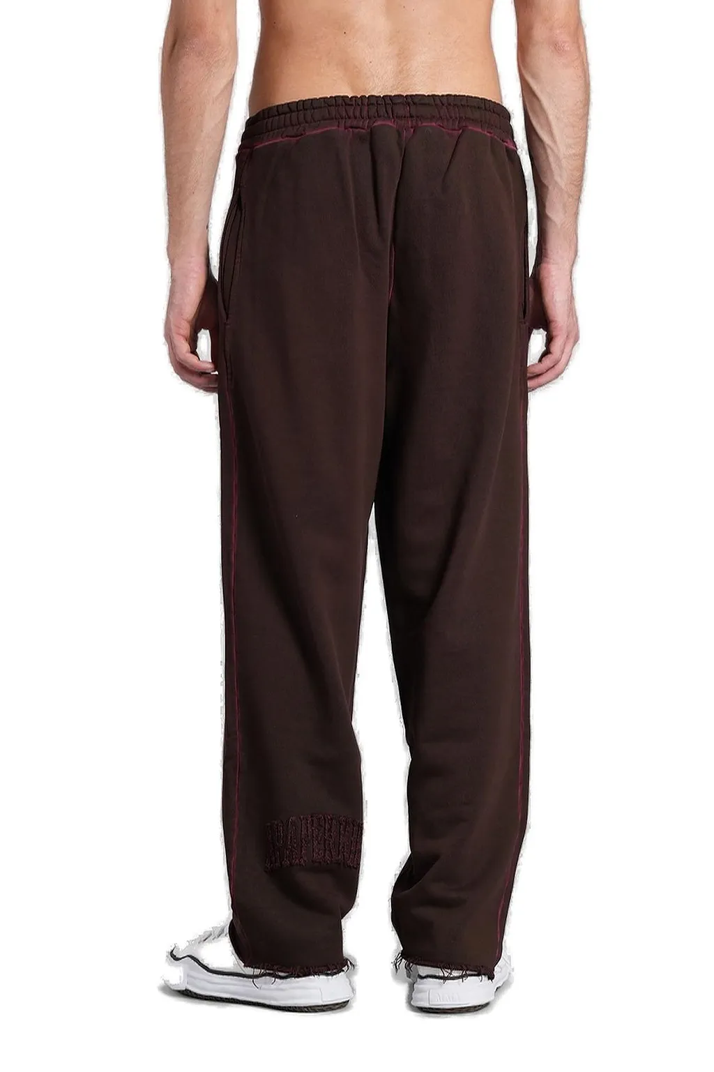 A Paper Kid Straight-Leg Drawstring Track Pants