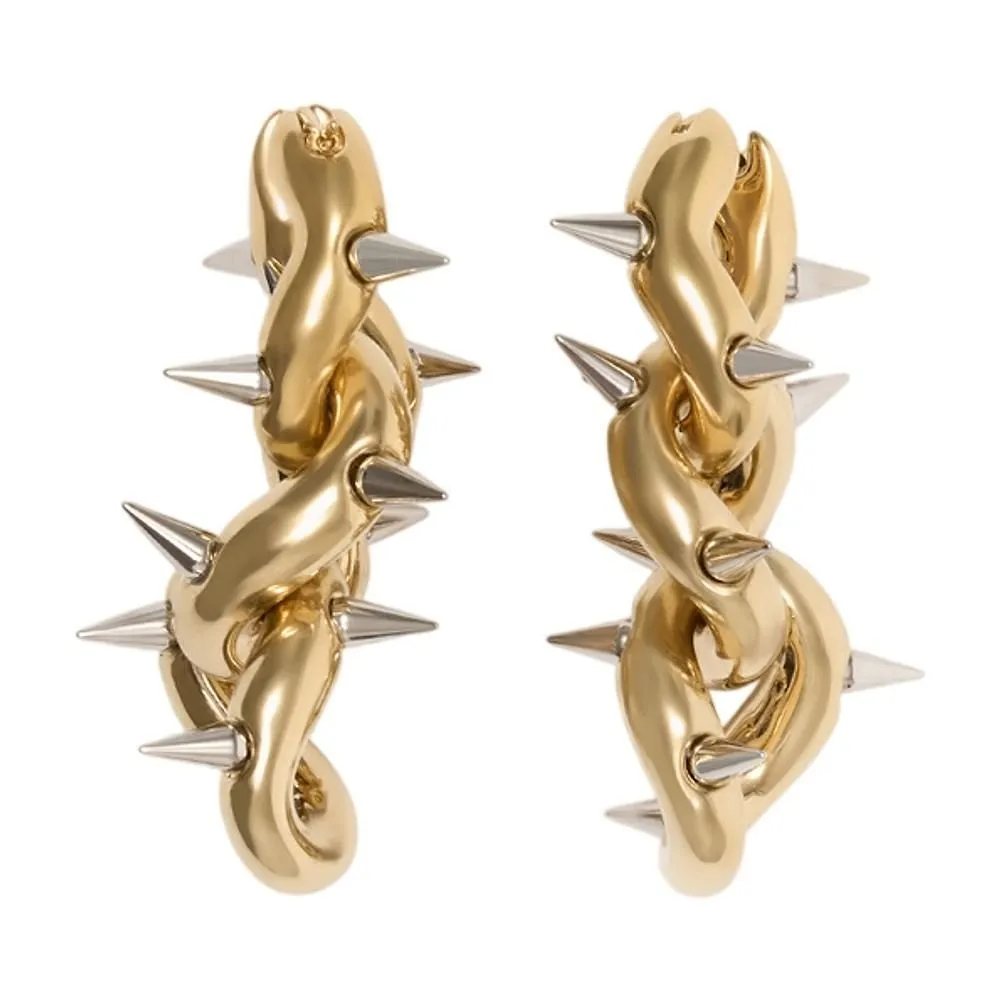 Acne Studios Chunky Chain Earrings