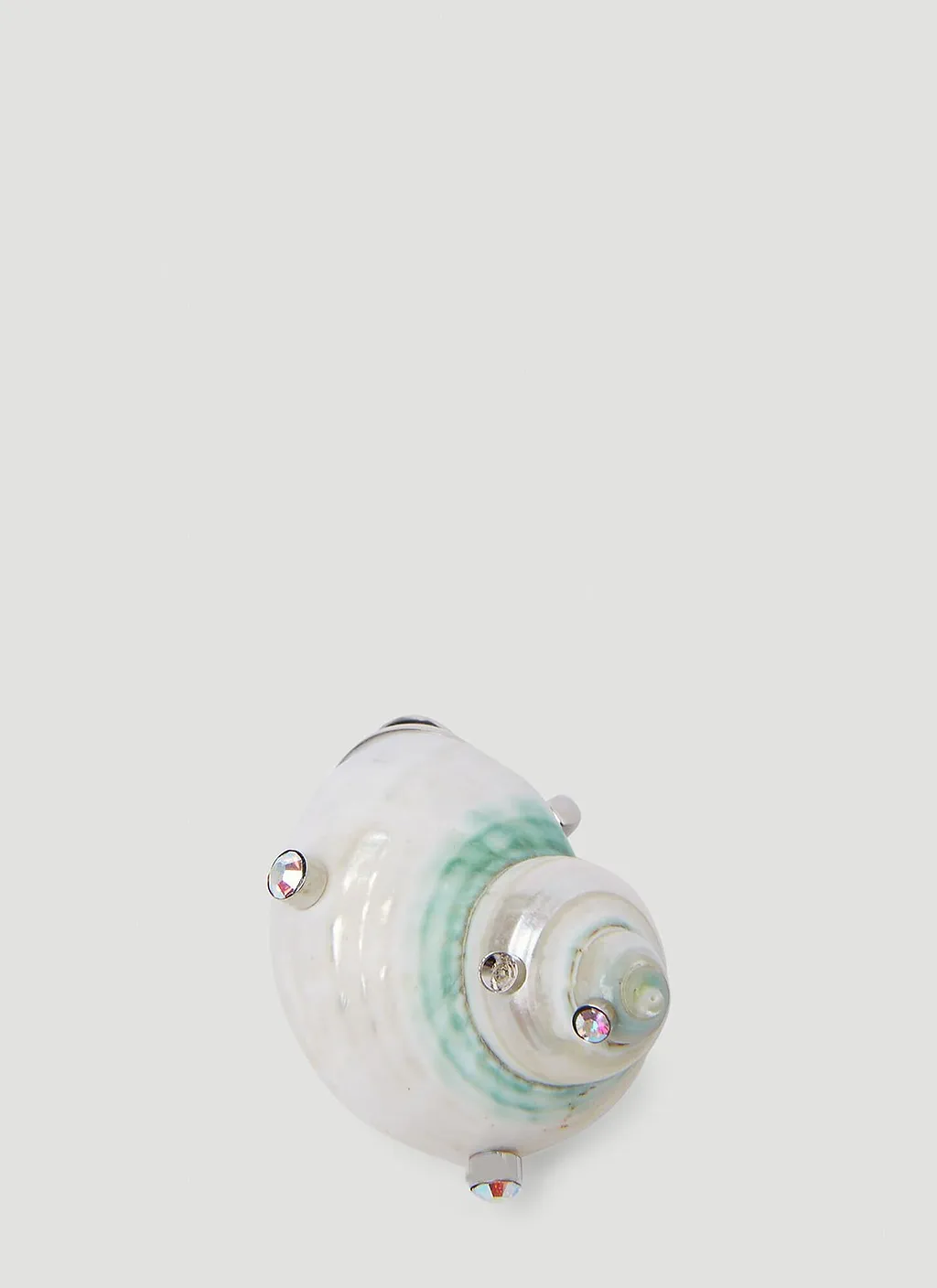 Acne Studios Embellished Shell Earring