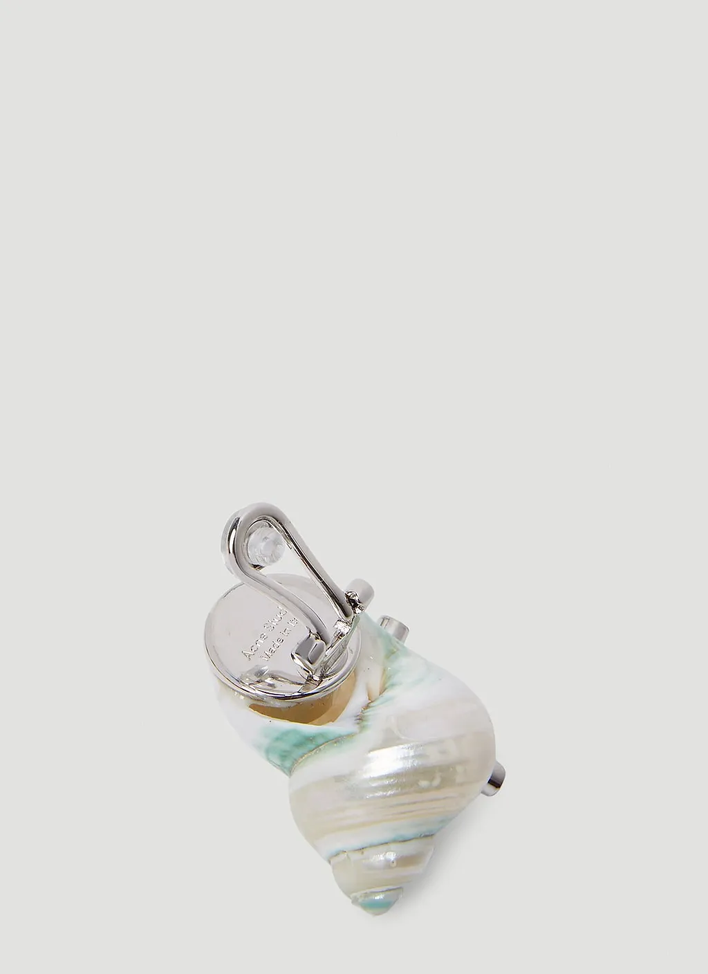 Acne Studios Embellished Shell Earring