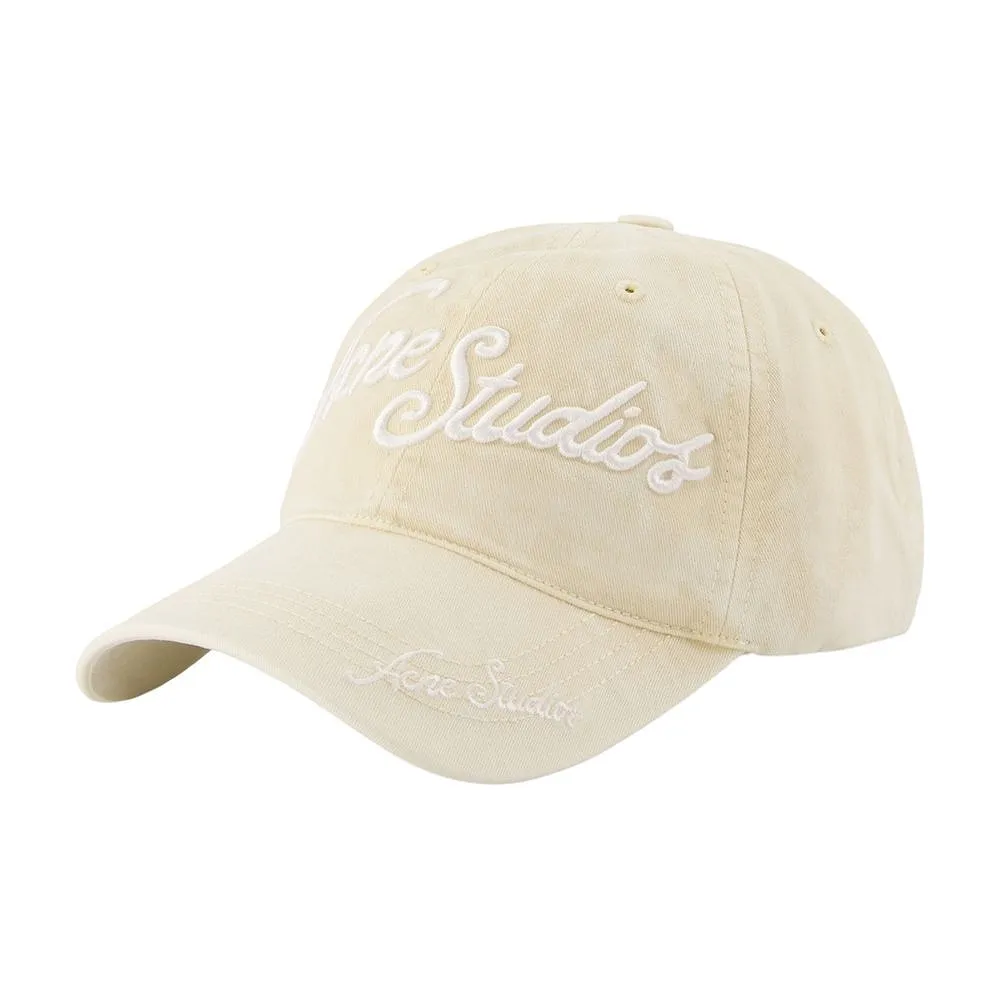 Acne Studios Logo Embroidered Baseball Cap