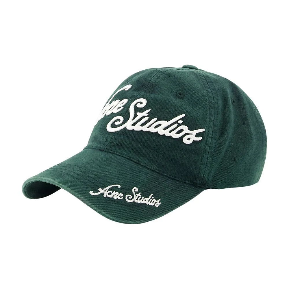 Acne Studios Logo Embroidered Baseball Cap