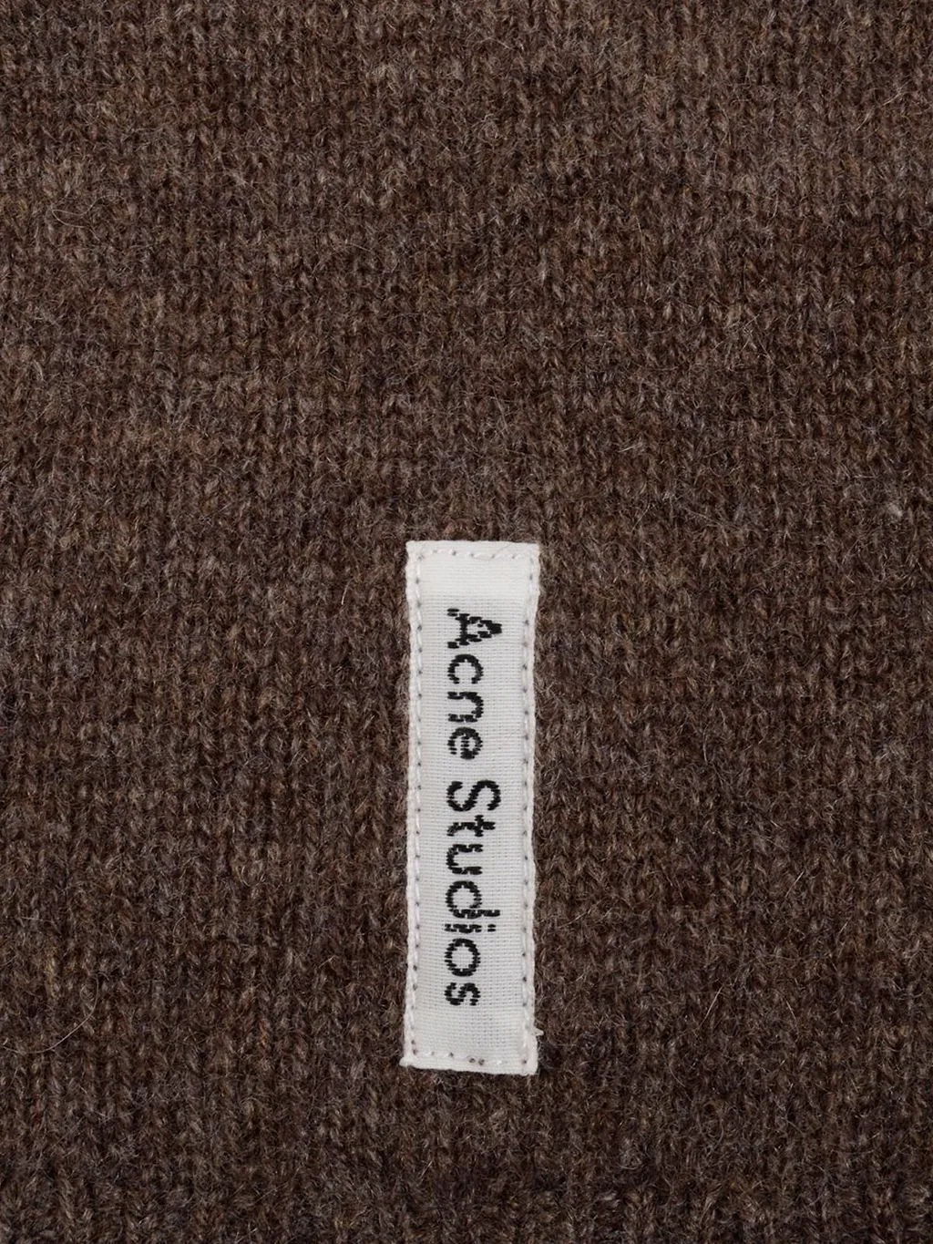 Acne Studios Logo Patch Beanie Hat