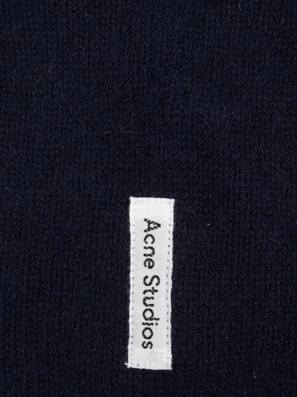 Acne Studios Logo Patch Beanie Hat
