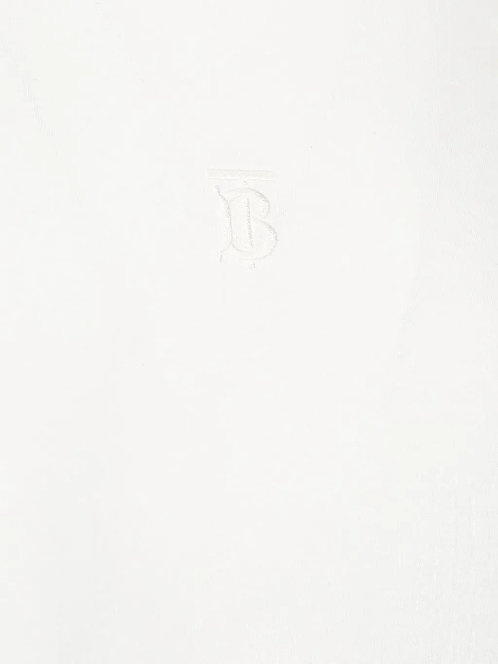 Burberry Logo Embroidered T-Shirt